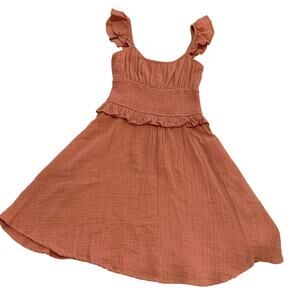 NWT lightwt dress from Nordstrom Rack boho fall festive photoshoot neutral XS